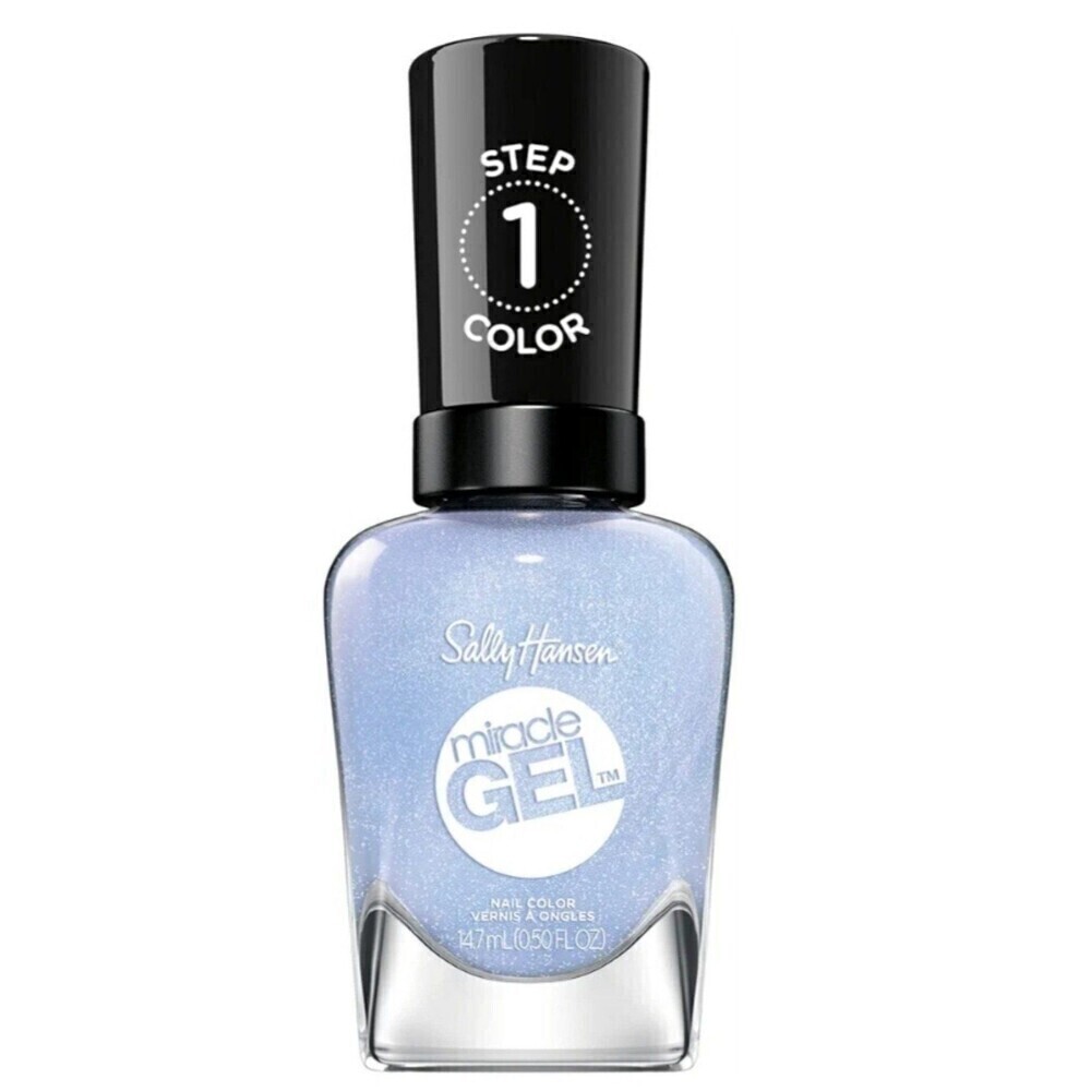 Sally Hansen Miracle Gel Travel Seekers Blue Skies Ahead, Long Lasting, Gel